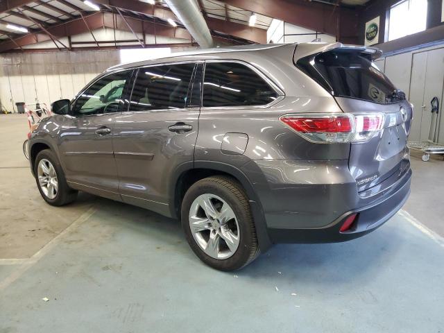 5TDDKRFH8ES036262 - 2014 TOYOTA HIGHLANDER GRAY photo 2