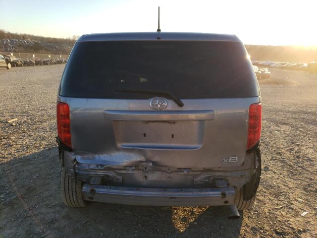 JTLKE50E891066908 - 2009 TOYOTA SCION XB ვერცხლისფერი ფოტო 6