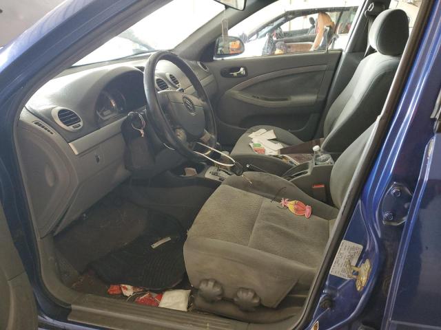 KL5JJ86Z55K093069 - 2005 SUZUKI FORENZA LX BLUE photo 7