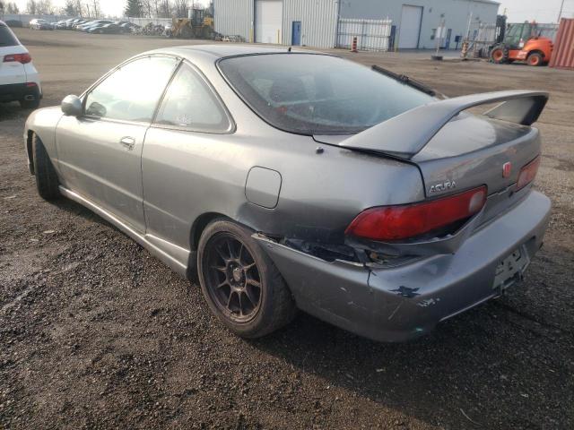 JH4DC4348YS802213 - 2000 ACURA INTEGRA SE GRAY photo 2