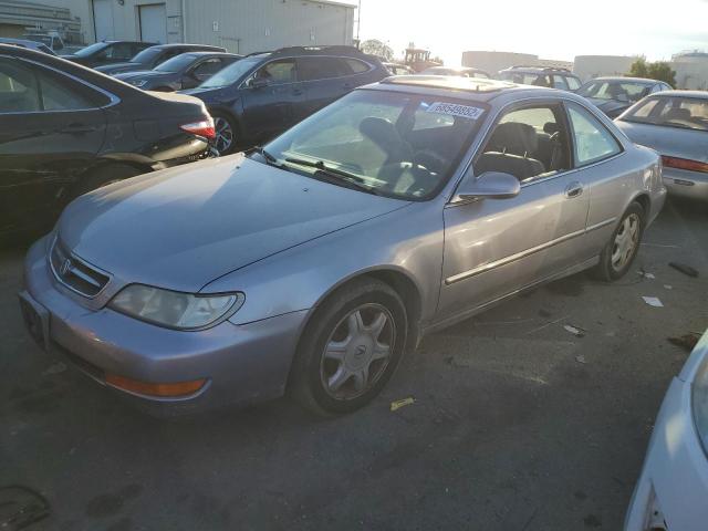 19UYA1159VL013658 - 1997 ACURA 2.2CL GRAY photo 1