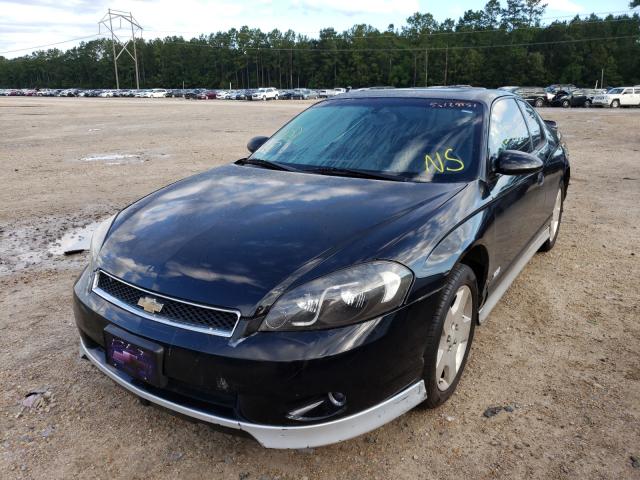 2G1WL16C169215449 - 2006 CHEVROLET MONTE CARL შავი ფოტო 2