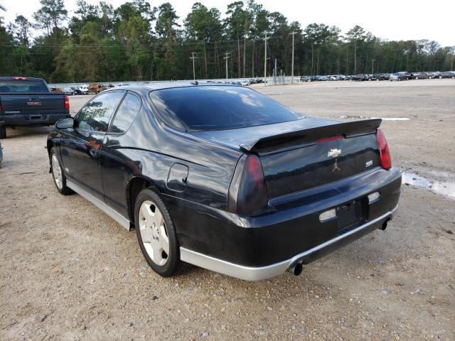 2G1WL16C169215449 - 2006 CHEVROLET MONTE CARL შავი ფოტო 3