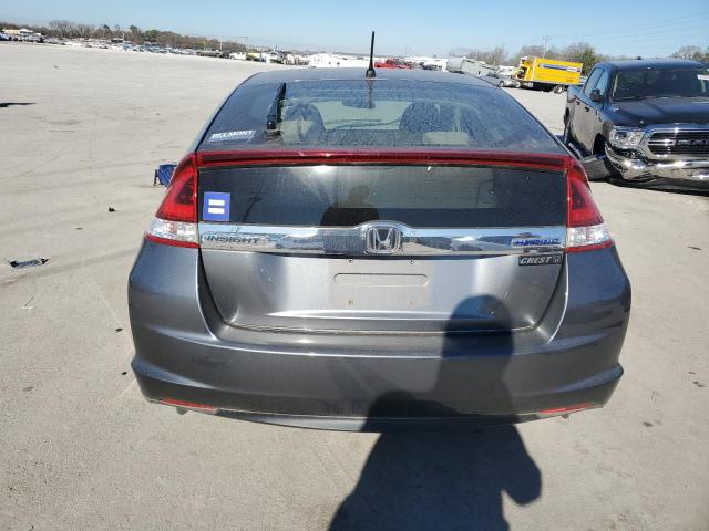 JHMZE2H35ES000413 - 2014 HONDA INSIGHT GRAY photo 6