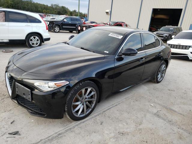 ZARFAEDN5H7551205 - 2017 ALFA ROMEO GIULIA Q4 BLACK photo 1