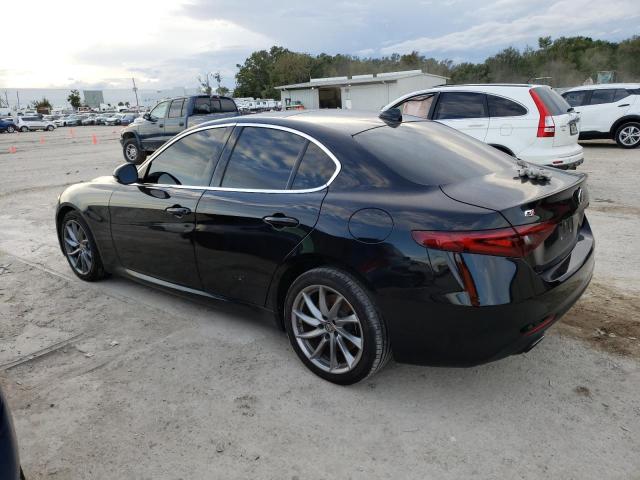 ZARFAEDN5H7551205 - 2017 ALFA ROMEO GIULIA Q4 BLACK photo 2
