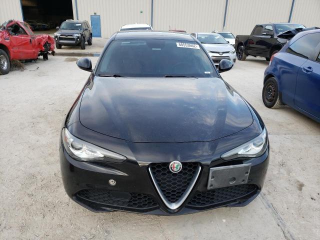 ZARFAEDN5H7551205 - 2017 ALFA ROMEO GIULIA Q4 BLACK photo 5