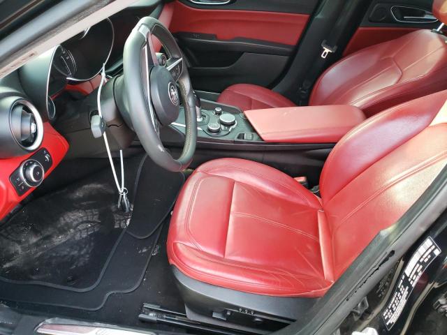 ZARFAEDN5H7551205 - 2017 ALFA ROMEO GIULIA Q4 BLACK photo 7