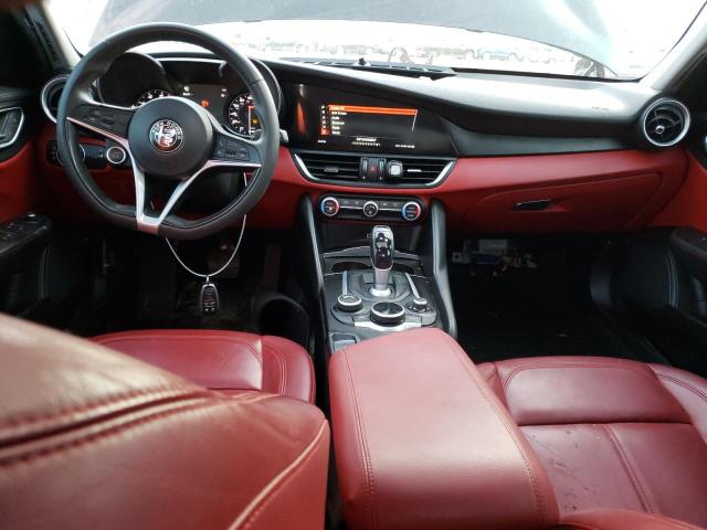 ZARFAEDN5H7551205 - 2017 ALFA ROMEO GIULIA Q4 BLACK photo 8