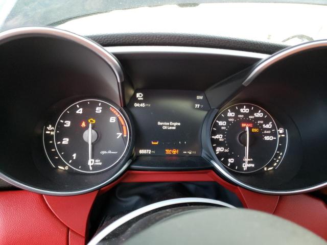 ZARFAEDN5H7551205 - 2017 ALFA ROMEO GIULIA Q4 BLACK photo 9