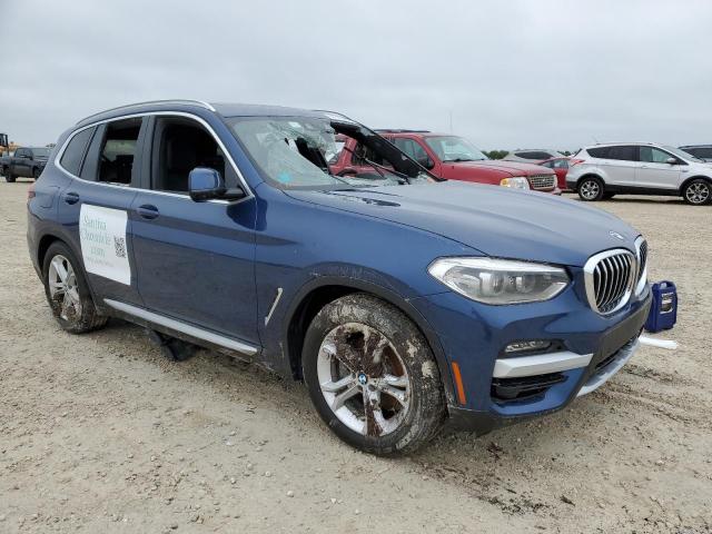 5UXTY3C04L9B89899 - 2020 BMW X3 SDRIVE3 BLUE photo 4