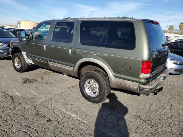 1FMNU43S6YED24224 - 2000 FORD EXCURSION GREEN photo 2