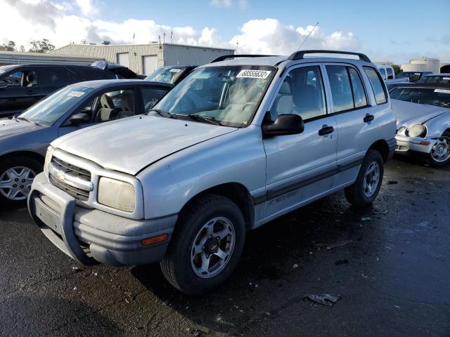 2CNBJ13C9Y6933573 - 2000 CHEVROLET TRACKER SILVER photo 1