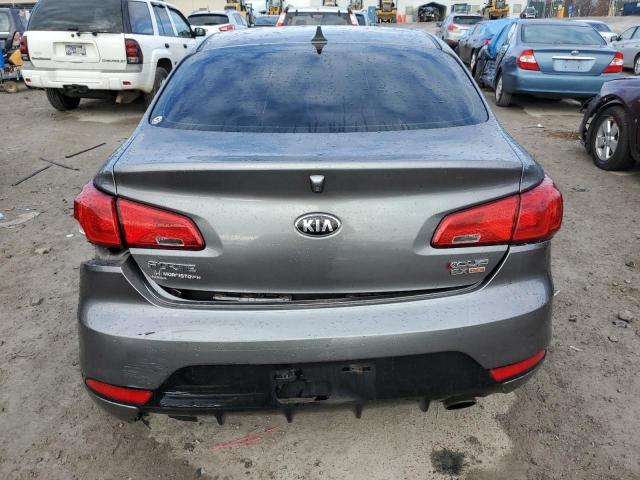 KNAFX6A8XE5189888 - 2014 KIA FORTE EX CHARCOAL photo 6