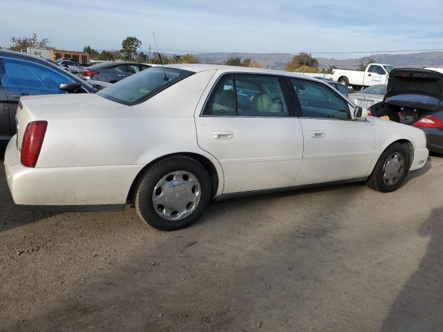 1G6KE57Y01U183660 - 2001 CADILLAC DEVILLE DH WHITE photo 3