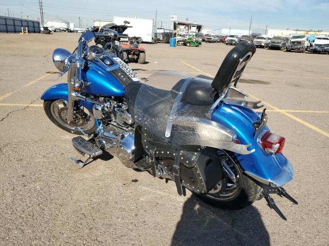 1HD1BX5119Y034177 - 2009 HARLEY-DAVIDSON FLSTF BLUE photo 3