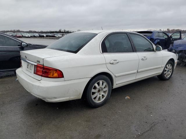 KNAGD124315035593 - 2001 KIA OPTIMA MAG WHITE photo 3