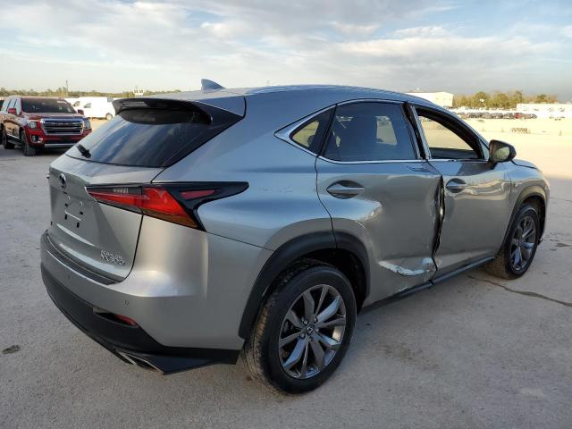 JTJYARBZ8K2153763 - 2019 LEXUS NX 300 BAS ნაცრისფერი ფოტო 3