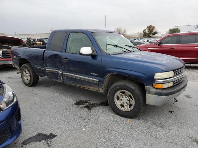 1GCEK19T51E190675 - 2001 CHEVROLET SILVERADO BLUE photo 4