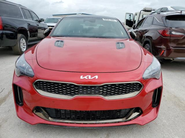 KNAE55LC4P6124870 - 2023 KIA STINGER GT RED photo 5