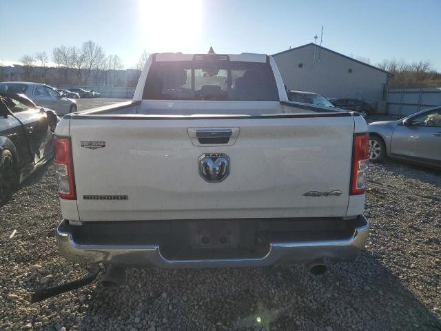 1C6SRFBT9LN297647 - 2020 RAM 1500 BIG H WHITE photo 6