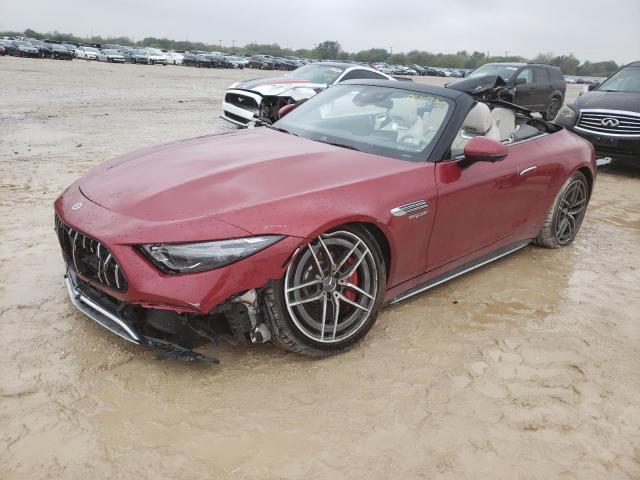 W1KVK8AB4NF000852 - 2022 MERCEDES-BENZ SL 55 AMG RED photo 1