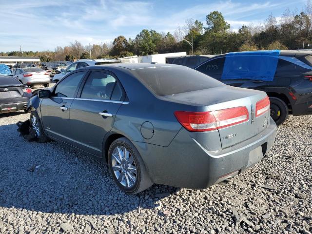 3LNDL2L34BR764376 - 2011 LINCOLN MKZ HYBRID GRAY photo 2