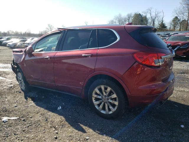 LRBFXBSA0HD147719 - 2017 BUICK ENVISION E RED photo 2