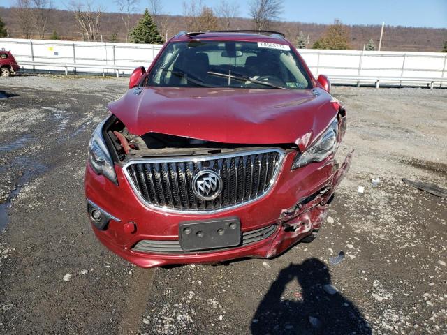 LRBFXBSA0HD147719 - 2017 BUICK ENVISION E RED photo 5