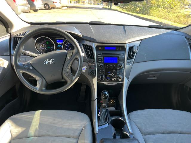 KMHEC4A45CA036556 - 2012 HYUNDAI SONATA HYB BLUE photo 9