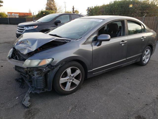 19XFA1F60AE030021 - 2010 HONDA CIVIC LX-S رمادي صورة 1