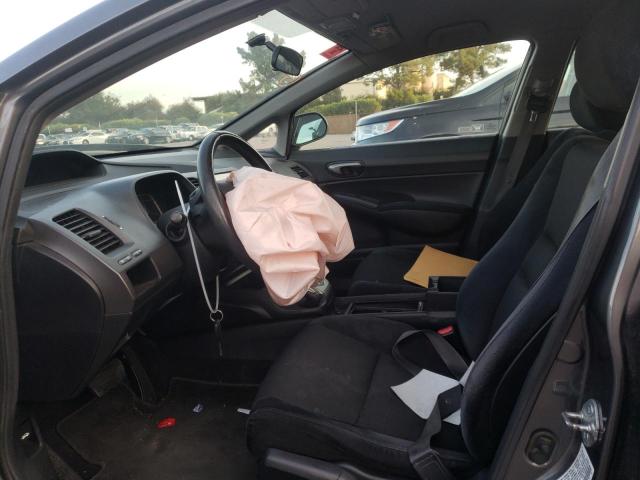 19XFA1F60AE030021 - 2010 HONDA CIVIC LX-S رمادي صورة 7