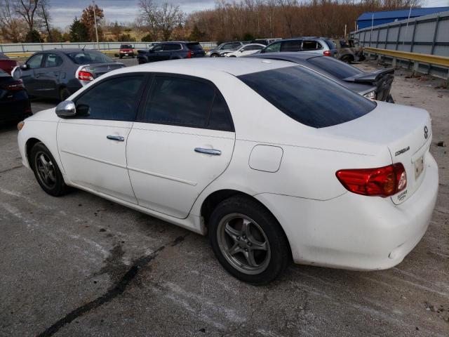 1NXBU40E09Z018208 - 2009 TOYOTA CAROLLA WHITE photo 2