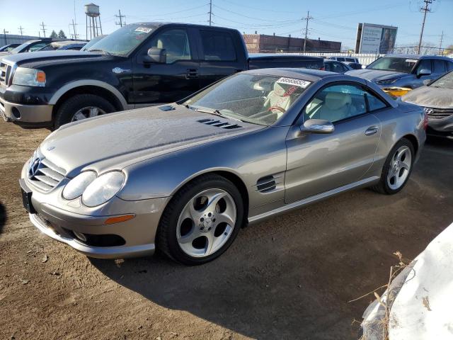 WDBSK75F15F095860 - 2005 MERCEDES-BENZ SL 500 SILVER photo 1