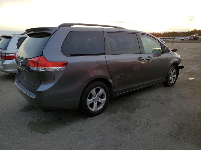 5TDKK3DC5ES519445 - 2014 TOYOTA SIENNA LE GRAY photo 3