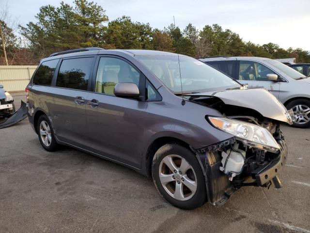 5TDKK3DC5ES519445 - 2014 TOYOTA SIENNA LE GRAY photo 4