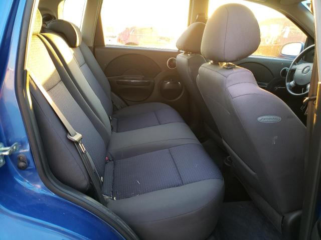 KL1TD66638B003014 - 2008 CHEVROLET AVEO BASE BLUE photo 10