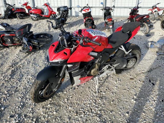 ZDMFAKNW6LB001344 - 2020 DUCATI STREETFIGH RED photo 2