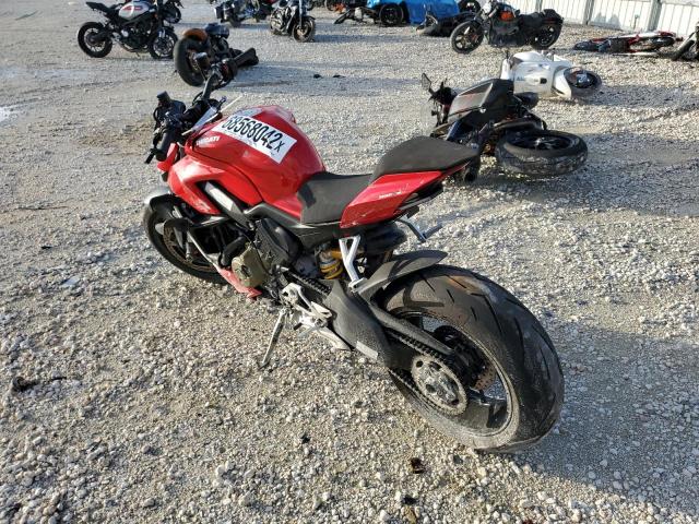 ZDMFAKNW6LB001344 - 2020 DUCATI STREETFIGH RED photo 3