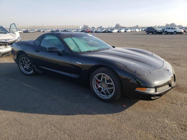 1G1YY12S615130507 - 2001 CHEVROLET CORVETTE Z BLACK photo 4