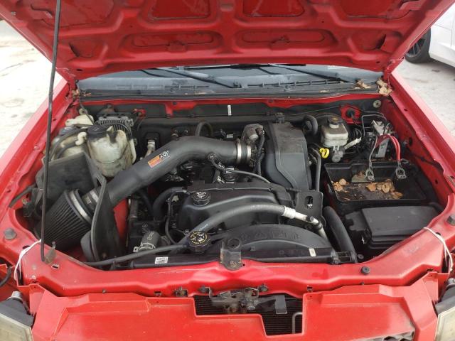 1GCCS196658291102 - 2005 CHEVROLET COLORADO RED photo 11