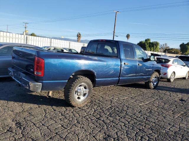 3D7KA28D73G715145 - 2003 DODGE RAM 2500 S BLUE photo 3