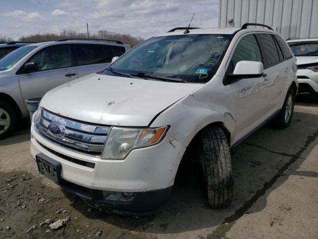 2FMDK48C79BA95956 - 2009 FORD EDGE WHITE photo 2