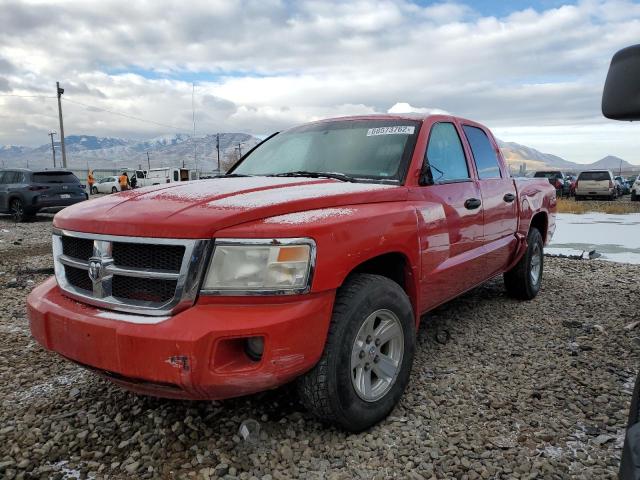 1D7HW48N48S567942 - 2008 DODGE DAKOTA QUA RED photo 1