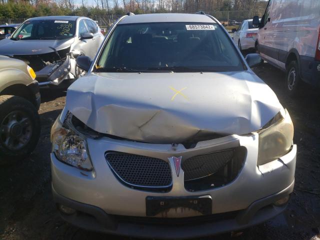 5Y2SL65866Z440522 - 2006 PONTIAC VIBE SILVER photo 5