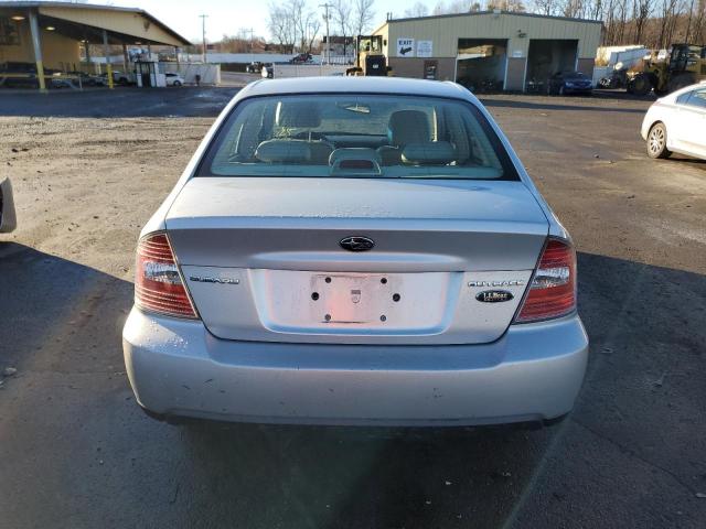 4S4BL86C164202102 - 2006 SUBARU LEGACY OUT SILVER photo 6