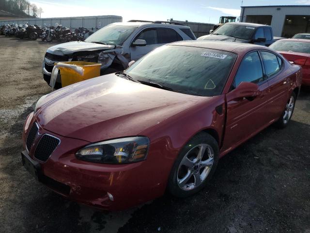 2G2WC58C561256035 - 2006 PONTIAC GRAND PRIX წითელი ფოტო 1