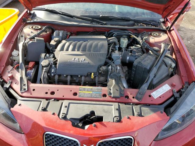 2G2WC58C561256035 - 2006 PONTIAC GRAND PRIX წითელი ფოტო 11