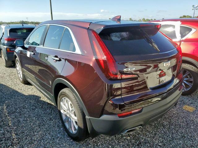 1GYAZAR40LF015812 - 2020 CADILLAC XT4 LUXURY BURGUNDY photo 3