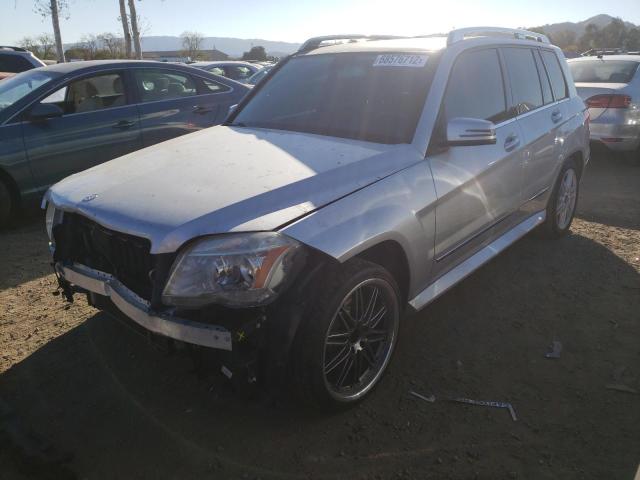 WDCGG8HB9AF320604 - 2010 MERCEDES-BENZ GLK 350 4M SILVER photo 1